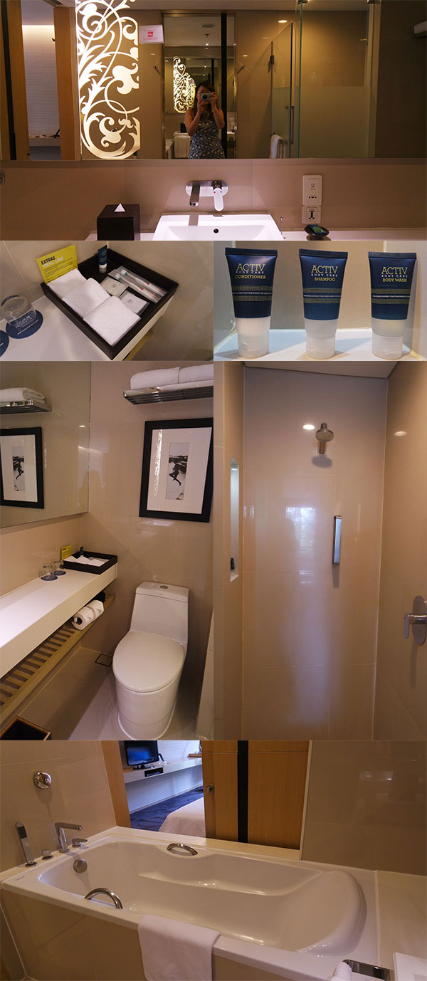 Four Points By Sheration Bangkok Premium Room Bathroom