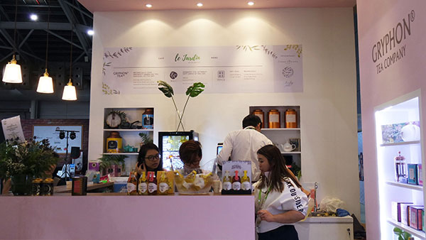 Le Jardin by Lim Lam Thye Tea Cafe Counter at Food & Hotel Asia 2018