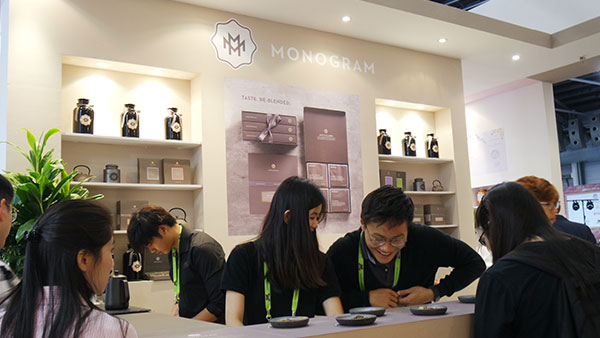 Monogram Tea Bar at Hotel & Food Asia 2018