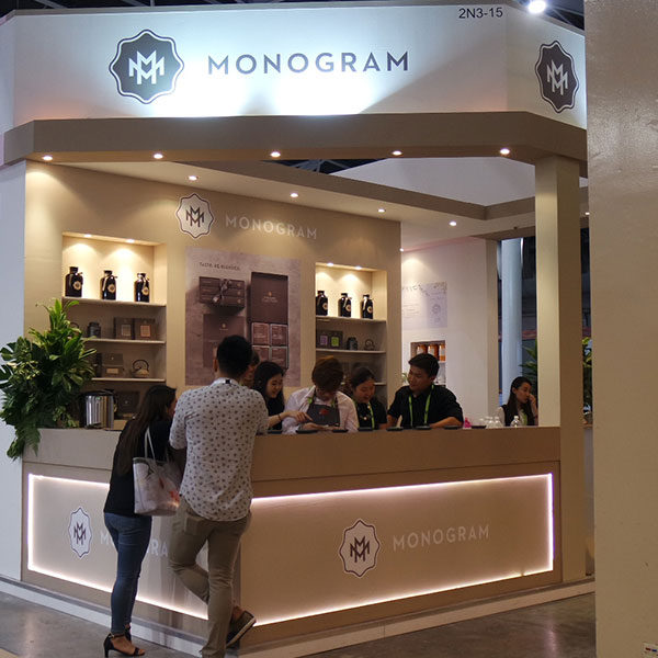 Monogram Tea Bar at Hotel & Food Asia 2018