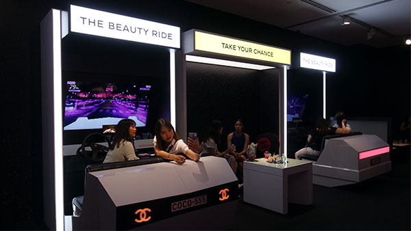 CHANEL CoCo Game Center Singapore Beauty Ride