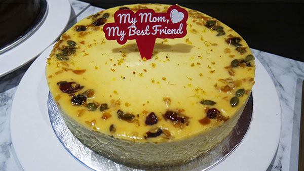 Delifrance Passion Fruit Cheesecake for Mother's Day