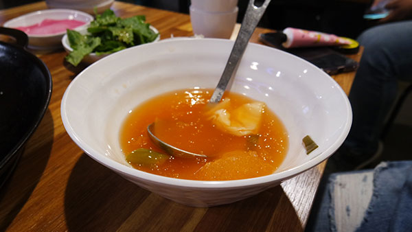 Sinmigyeong Hongdae Dakgalbi Cold Soup