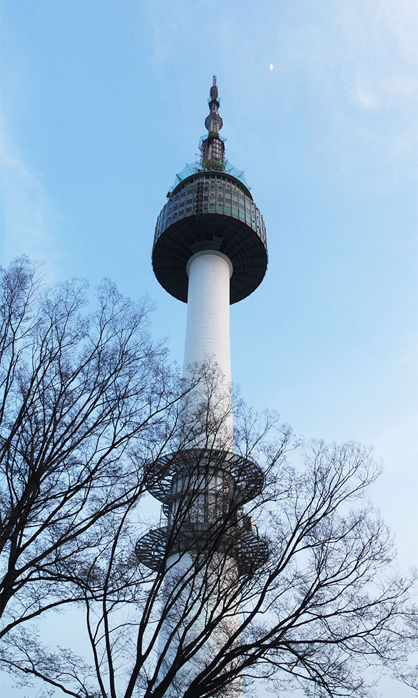 N Seoul Tower in the Evening