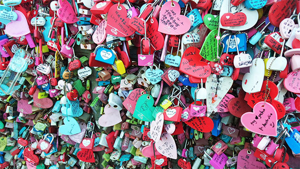N Seoul Tower - Love Locks